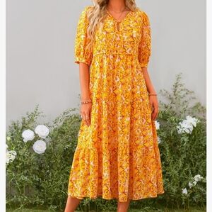 Nwt women's large maxi dress